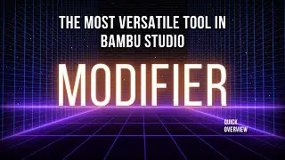 Modifier. The Most Versatile Tool