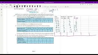 Direct method to find mean of given data with class interval,class 10 ,ex 14.1,ques 1,statistics