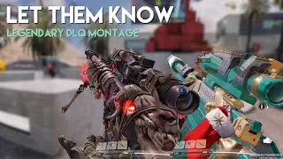 Let Them Know.. Legendary DLQ Holidays + Legendary DLQ Zealot COD Mobile Sniping Montage!!