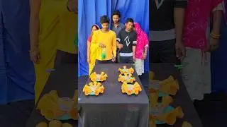 Bottle Flip & Eating Cone Ice-cream Challenge 4 
