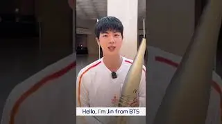 #BTS #Jin at Paris #Olympics 2024