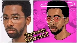 How to make a vector cartoon //Adobe draw tutorial ( Male version)