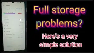 How to fix full storage phone