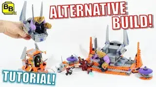 LEGO AVENGERS INFINITY WAR 76107 ALTERNATIVE BUILD THANOS THRONE!