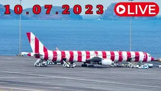 LIVE From Madeira Island Airport 10.07.2023