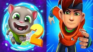 Talking Tom Gold Run 2 vs MetroLand