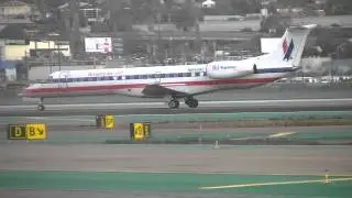 American Eagle Embraer EMB-135KL [N848AE] Rejected Takeoff
