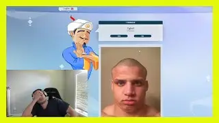 Erobb tries to get himself on Akinator