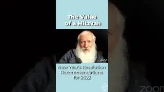 The Value of a Mitzvah