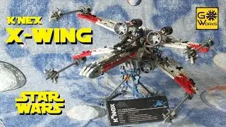 K'NEX T-65 X-Wing Starfighter - Star Wars