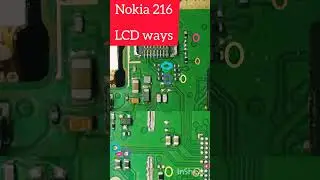 Nokia 216 white display problem || Nokia Rm1187 lcd jumper ways 