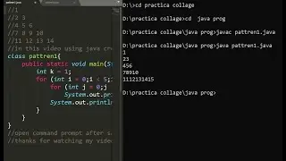 How To Create pattern Program Using java....??????