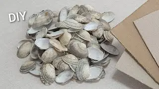 WOW!! Super Idea! Look at what i did with the sea shells and cardboard. DIY Recycling crafts