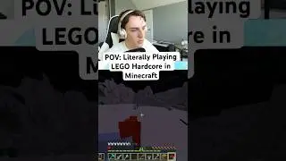 LEGO IN MINECRAFT?? #minecraft #lego #legominecraft #shortsfeed #shorts