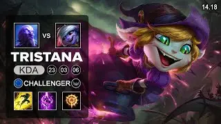 Tristana vs Ryze Mid - EUW Challenger - Patch 14.18 Season 14