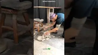 Pottery Man Pot Broken