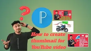 How to Make THUMBNAILS for YouTube Videos in Mobile 2023 | YouTube Thumbnail Kaise Banaye Android