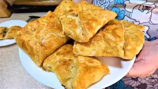 СЛОЙКИ  С КУРИЦЕЙ