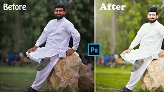 HOW TO COLOR GRAFING OUTDOOR PHOTO IN PHOTOSHOOP CS6 + CC