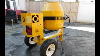 ¿Cómo encender tu mezcladora de concreto?