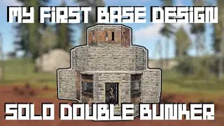 My very first Rust Solo Bunker Base Design Ever!