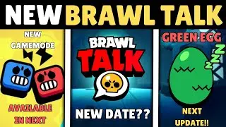 New Brawl Talk Date in Brawl Stars | New Gamemode in Brawl Stars | New Update Hints | 