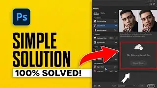 Neural Filters not Downloading Photoshop 2023 - How to fix photoshop error - Problem Solved