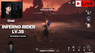 ENFRENTANDO O INFERNO RIDER LV.35 NO WUTHERING WAVES