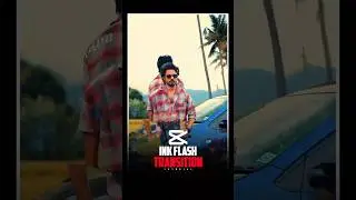 How I Create Ink Splash Transition Tutorial in Capcut 🤯🔥 