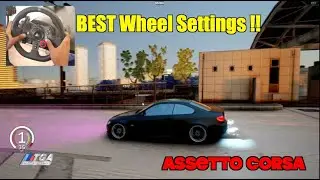 Best Wheel Settings For NO HESI Assetto Corsa 2024 !! (Logitech G29)
