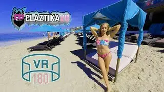 NEW TO VR WATCH THIS Tourist RUSSIAN Model having a good time at the beach in Puerto Vallarta