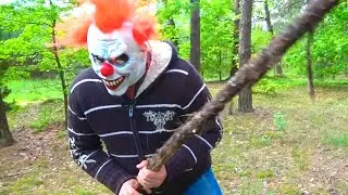 Лысая Борода и  СУМАСШЕЖШИЙ КЛОУН.