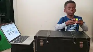 Can Maximus solve a 2x2 speed cube in under a minute?