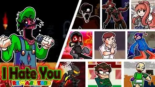 I Hate You Remastered but a different cover is used every turn. [FNF Mario Madness V2]