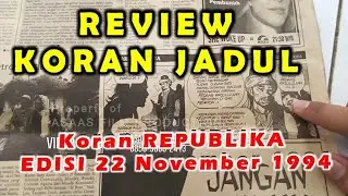 Nostalgia Acara TV, Komik, dan Berita Tahun 1994 | REVIEW KORAN REPUBLIKA