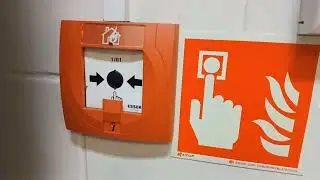 Alarm pożarowy. Fire sound alarm #alam #fire