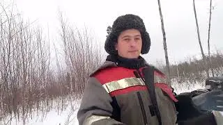 Почему Видео редко выходят/На буране в лес. Why Videos rarely come out/On a blizzard in the forest