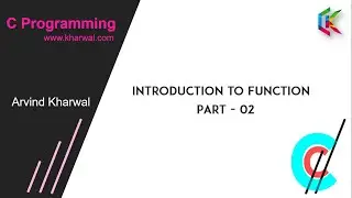 Intro to Function in C Programming | Part - 02