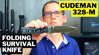 THIS FOLDING Knife is as STRONG as a FIXED BLADE | Cudeman 328-M