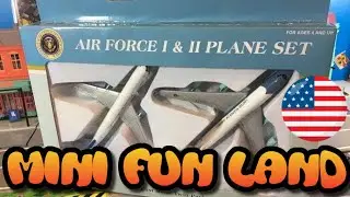 unboxing Air Force One 2 Plane set Air Force One and Air Force Two (000239)