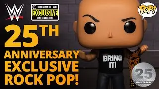 25th Anniversary WWE Rock Pop!