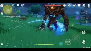 Poco F3 Genshin Impact highest graphics 60 fps test gameboost using semi-conductor cooling fan
