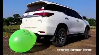 Fortuner से बलून फुलाया भाई ने #shorts #fortuner #balun