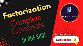 Quadratic Equation Factorization method | Class 10
