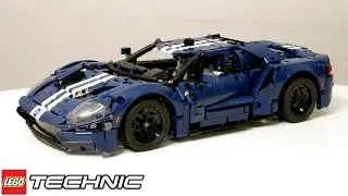 ДОЛГОЖДАННЫЙ ОБЗОР: ЛЕГО Техник 42154 Ford GT 