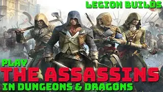Play the Brotherhood of Assassins in Dungeons & Dragons (Assassin's Creed D&D 5E Builds)