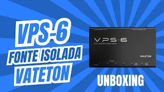 Fonte Isolada VPS-6 POWER SUPPLY da @Valeton  #powersupply #vps6