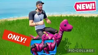 How Long Can I Survive?!? (Diplodoculus Only Challenge) In Fortnite!?!