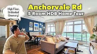 Home Tour: 5 Room HDB Flat at Anchorvale Road! Unblocked & Greenery View | LoukProp Homes Singapore