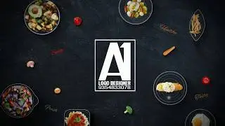 A47 Food Chef Cafe Restaurant Logo | After Effects Logo Animation No Plugins | After Effects CC 2020